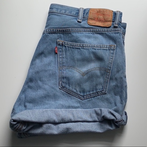 vintage levi high waisted shorts